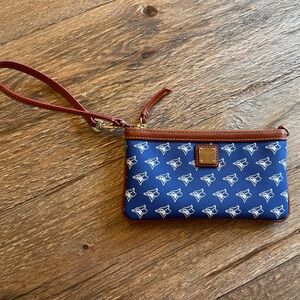 Dooney & Burke Toronto Blue Jays Wristlet Clutch - Like New
